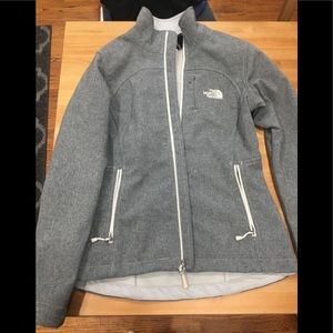 Gray North Face Jacket Size S